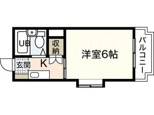 サンハイム【3階】の間取り