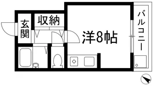 ソレイユ花屋敷【3階】の間取り