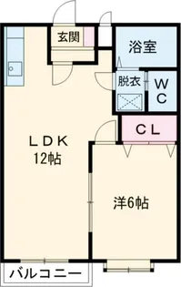 エルディム新栄【2階】の間取り
