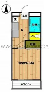 メゾンアイニー【3階】の間取り