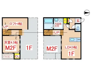 PROUD弐番館【2階】の間取り