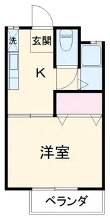 クレールK【2階】の間取り