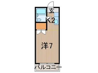 アゼリア鷺沼【2階】の間取り