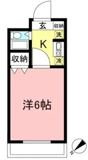 ヴァンクール高山【4階】の間取り