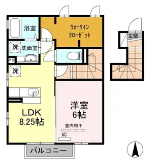 アーバン スイートII【2階】の間取り