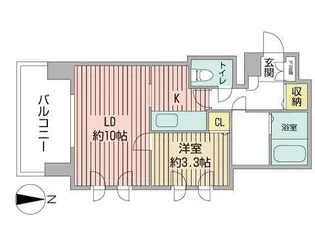 UURコート札幌北3条【13階】の間取り