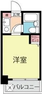 リバーサイドレジデンス【3階】の間取り