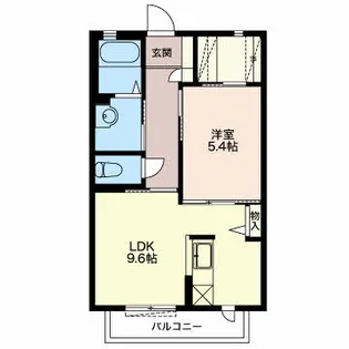 グランシャリオ【1階】の間取り