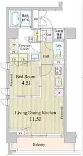 セレサ東日本橋【7階】の間取り