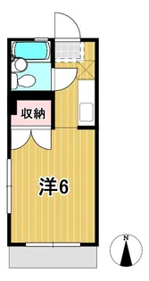 セヤマハイツ【1階】の間取り