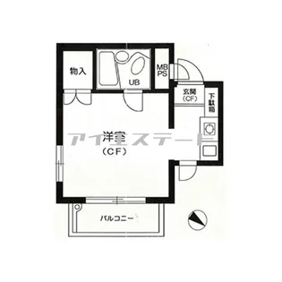 マイステージ本蓮沼【3階】の間取り