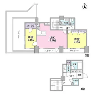 ロイヤルステージ目白の間取り