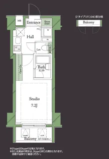 HF明大前レジデンス【6階】の間取り