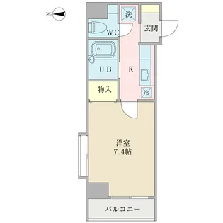 Y’s SQUARE 両国【3階】の間取り