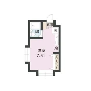 ベルハウス【2階】の間取り