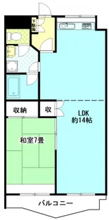 カーザモンターニャ【5階】の間取り
