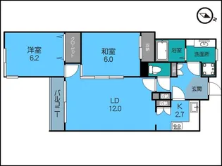ロイヤルマンション【2階】の間取り