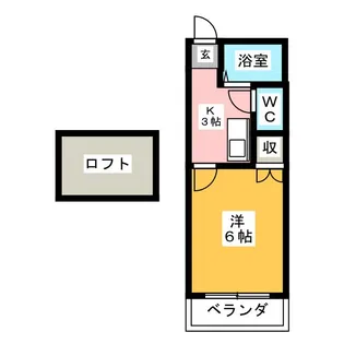PEAR HILL【2階】の間取り