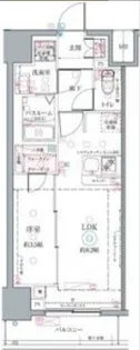クレヴィスタ名古屋上前津【5階】の間取り