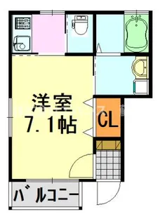 タウンハウス大森【2階】の間取り
