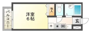 プリシェール中津【1階】の間取り