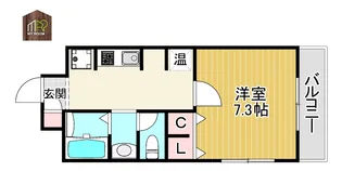 ハイツピュア【1階】の間取り