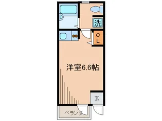 FUJISTA幡ヶ谷III【1階】の間取り