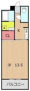 グリーンフィールド【3階】の間取り