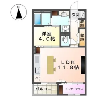 仮)スイートモダン東宿郷3丁目新築マンション【3階】の間取り