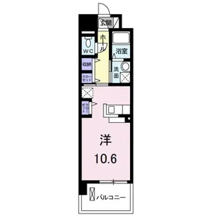 レジデンス西川【3階】の間取り