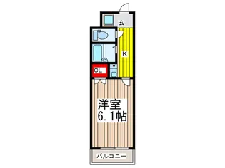 宮原プラザD棟【1階】の間取り