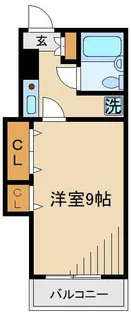 MYフラット宮掘【1階】の間取り