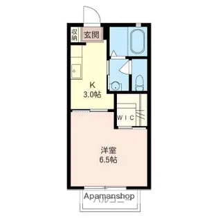 ローズパル【2階】の間取り