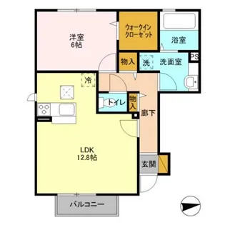 ボナール【1階】の間取り