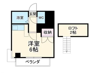 野田カサベラ弐番館【2階】の間取り