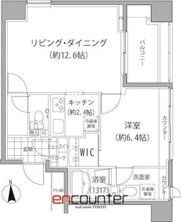 エーデル練馬【2階】の間取り