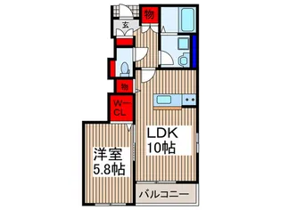 コンフィ【1階】の間取り