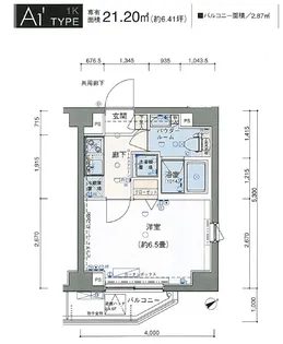 ヴェルト墨田ノース【7階】の間取り