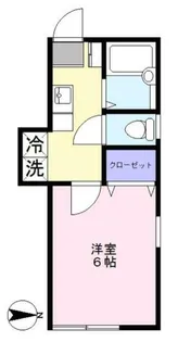 リーフハウス上水南【1階】の間取り