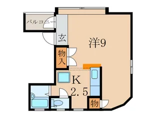 Piso1【4階】の間取り