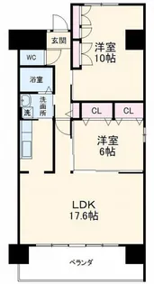 espoir【3階】の間取り