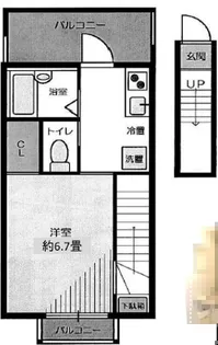 セレ八広【3階】の間取り