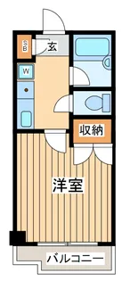 日神パレステージ玉川上水【6階】の間取り