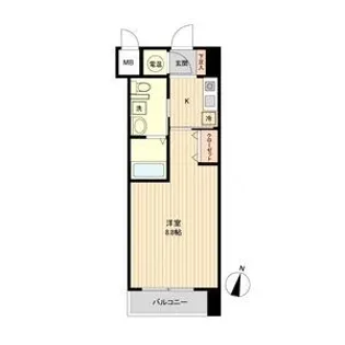 アントラ立町【4階】の間取り