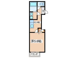 ライフモリ18号館【3階】の間取り