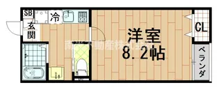 マナティー【2階】の間取り