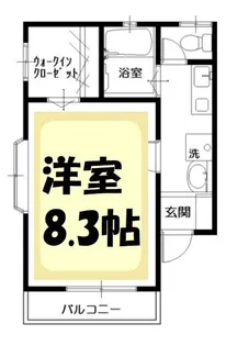 パルル【2階】の間取り