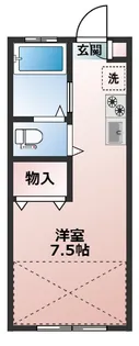 グリーンテラス調布N【1階】の間取り