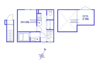 MELDIA大宮IV【2階】の間取り