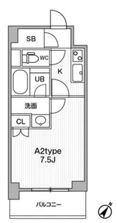 JMFResidence町田【5階】の間取り